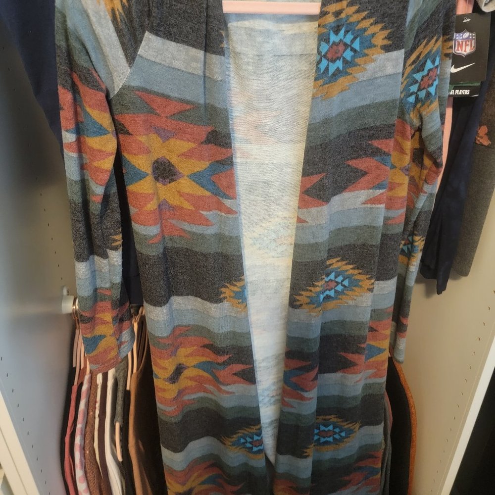 Aztec Print Long Sleeve